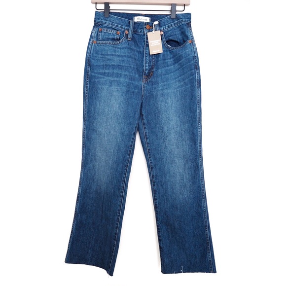 NWT Madewell Rigid Demi-Boot Crop Jeans - Picture 4 of 8